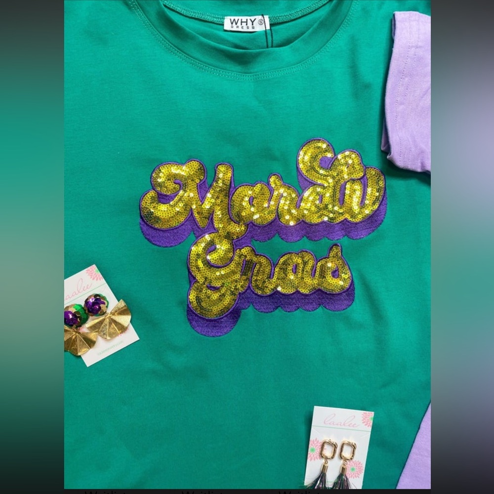 Mardi Gras Top